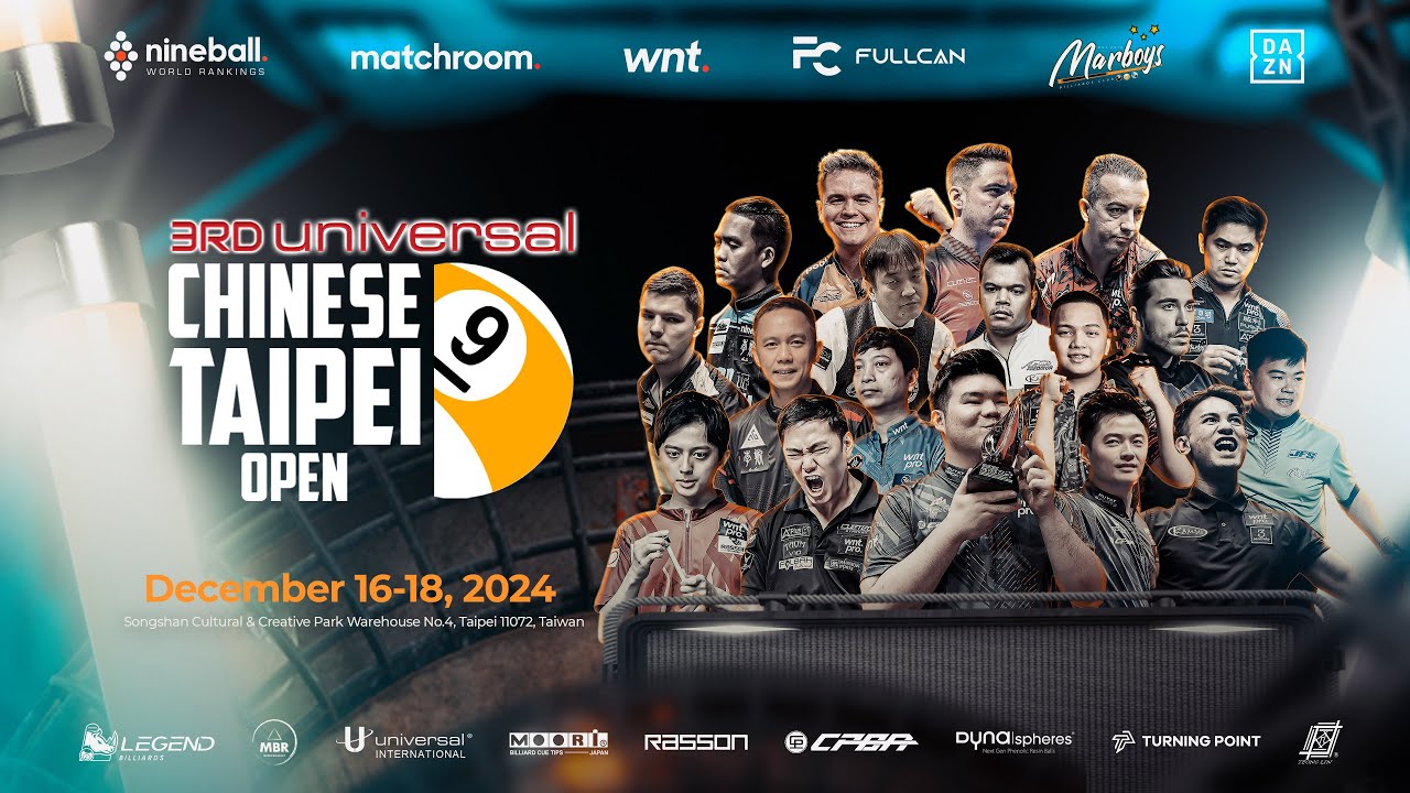 Chinese Taipei Open 16-18 Dec 2024